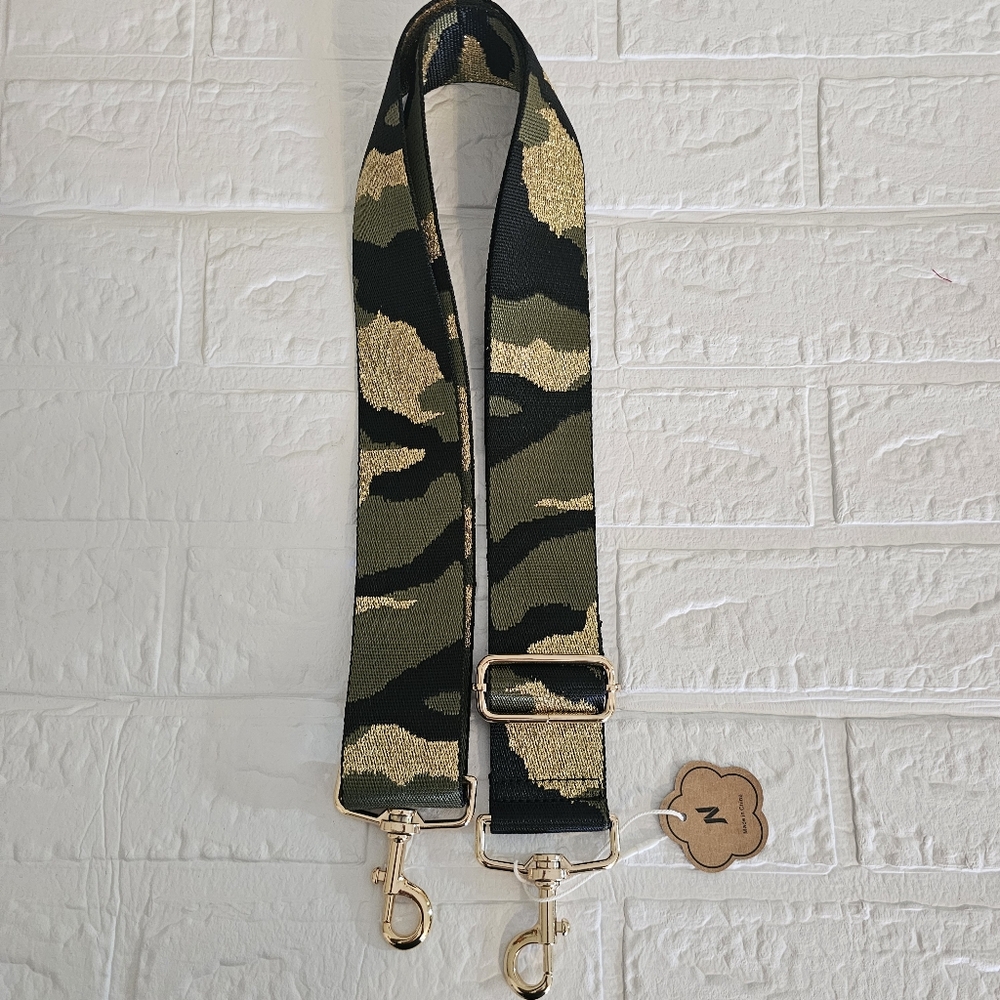 Camo Print Crossbody Strap NWT